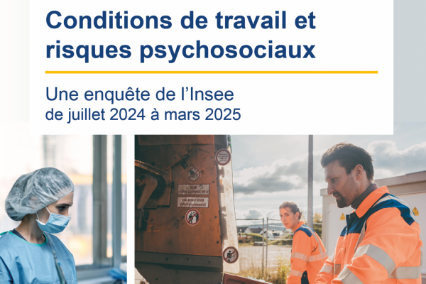 Enquête statistique de l'Insee sur les Conditions de travail et les risques psychosociaux 2024-2025