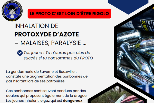 Protoxyde d’azote : un usage qui inquiète 