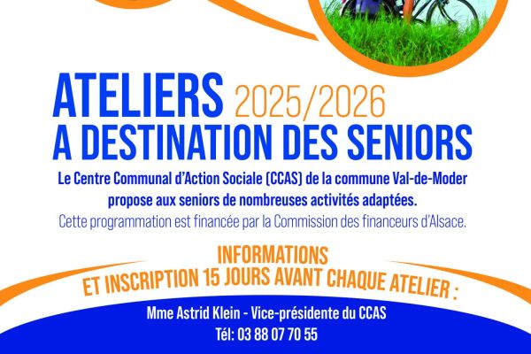 Ateliers bien-être et santé A DESTINATION DES SENIORS