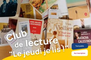 Club de lecture « Le jeudi je lis ! » - 6 juin 2024