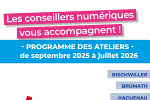 Les conseillers numériques vous accompagnent !