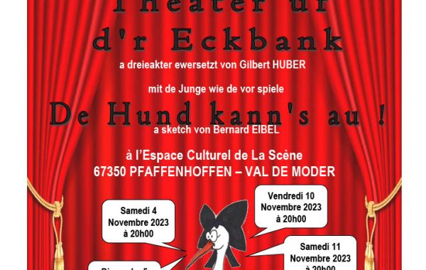 Theater uf d’r Eckbank – S’WASCHBRATT THEATER