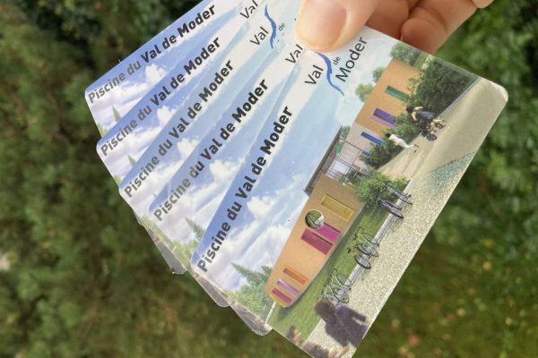 Restitution des cartes d'accès de la Piscine